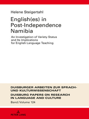 cover image of English(es) in Post-Independence Namibia